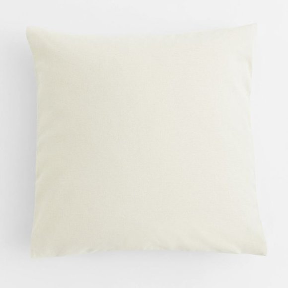 H&M Home Cotton Canvas Cushion Cover - 20" x 20" - Picture 1 of 2